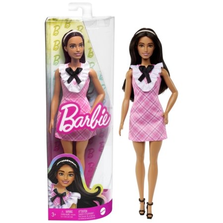 BARBIE Fashionistas nukk roosa kleidiga, HTJ06 HJT06