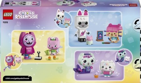 11215 LEGO® Gabby nukumaja Gabby klotsidest kokkupandavad kassisõbrad 