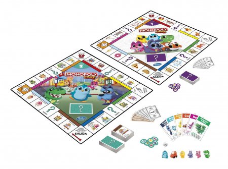 MONOPOLY 2in1 mängud Junior, (LV, EE), F8562EL0 F8562EL0