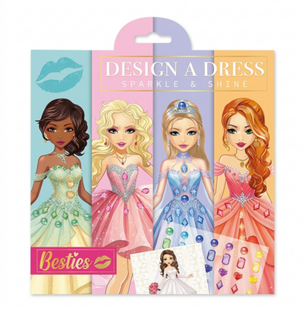 BESTIES DESIGN A DRESS loov vihik, 140053 
