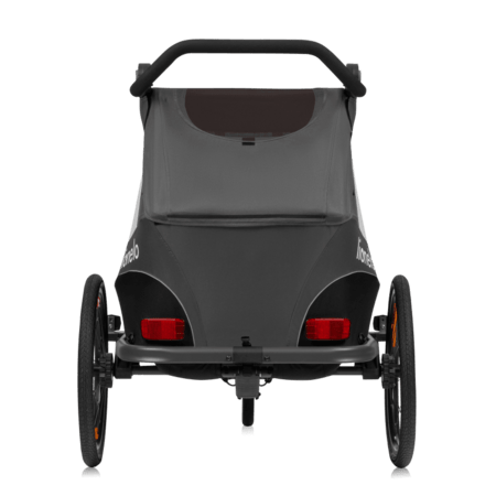 LIONELO jalgrattahaagis CAMA, Grey graphite, LO-CAMA 