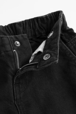 COCCODRILLO püksid JEANS COLLECTION GIRL, must, cm 