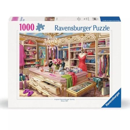 RAVENSBURGER pusle Riidekapp, 1000 tk, 12001483 
