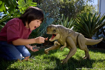 JURASSIC WORLD SUPER COLOSSAL interaktiivne dinosaurus Distortus Rex, JKG95 