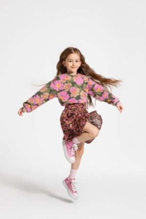 COCCODRILLO sweatshirt MYSTIC NATURE GIRL KIDS, multicoloured, ZC4132101MGK-022-122, 122 cm 