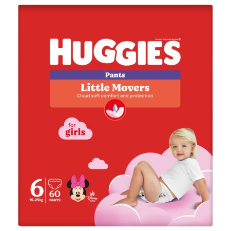HUGGIES püksmähkmed S6 Girl D Box, 15-25kg, 60 tk., 2659151 2659151