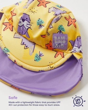 BAMBINO MIO ümberpööratav ujumismüts 1-3 a., wave patrol, SWHAT1-3YWAV 