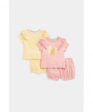 MOTHERCARE lühikeste varrukatega t-särk + lühikesed püksid, 2 tk., EC497 628594