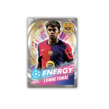 TOPPS kleepsud Champions League 2025 Eco Pack, 24+6vnt., 5053307074491 