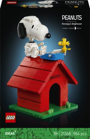 21368 LEGO® Ideas Tobukesed: Snoopy koerakuut 