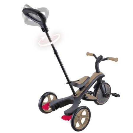 GLOBBER kolmerattaline jalgratas Explorer Trike 4 In 1, beež, 632-231-4 