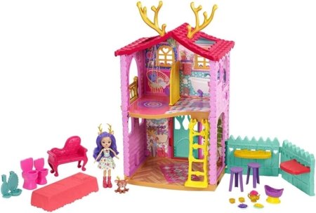 ENCHANTIMALS Hirvemaja mängukomplekt, FRH50 / HFC41 