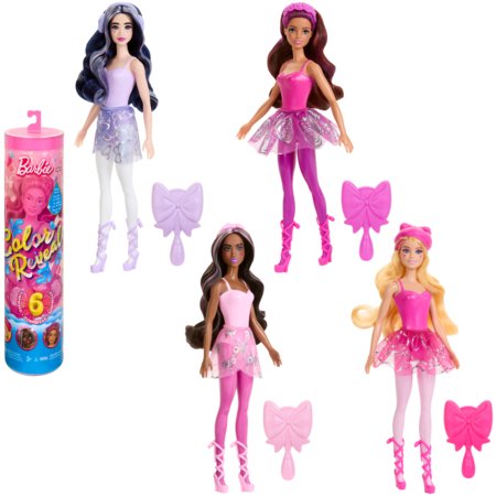 BARBIE Color Reveal balletiseeria nukud, HRK17 