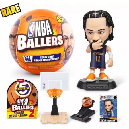 5 SURPRISE miniatuuride komplekt NBA Ballers 2 seeria, assortii, 77678GQ2 