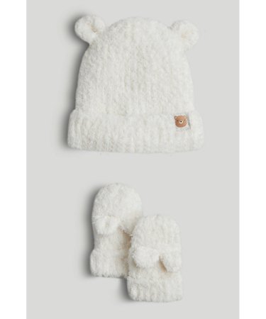 MOTHERCARE cimdi un cepure, AX19501 mėn. 