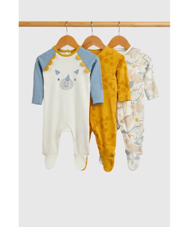 MOTHERCARE zīdaiņu kombinezons 3 gab., IF521 80 