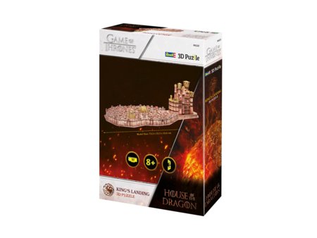 REVELL 3D pusle Kuninga Maandumine: Lohe Maja, 00225 