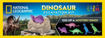 NATIONAL GEOGRAPHIC komplekt Dinosaur Excavation, CRNGDINOPDQINT 