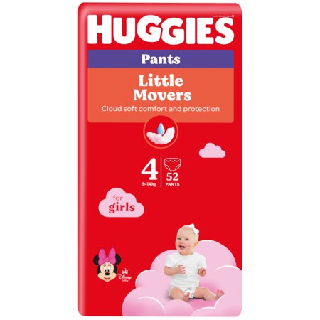 HUGGIES püksmähkmed S4 Girl D Mega, 9-14kg, 52 tk., 2658551 2658551