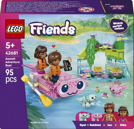 42681 LEGO® Friends Aksolotli seiklustepaat 
