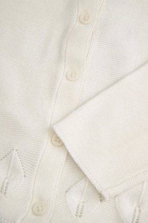 COCCODRILLO kardigan, kreemi värv, suurus 