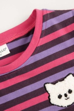 COCCODRILLO short sleeved t-shirt ACADEMY GIRL KIDS, värviline, ZC4143203AGK-022-122, 122 cm 