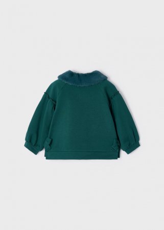 MAYORAL tõmblukuga pusa 4B, duck green, 86 cm, 2443-90 2443-90 9