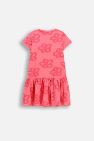 COCCODRILLO lühikeste varrukatega kleit, roosa, WC6129202RGK-025-122, 122 cm 