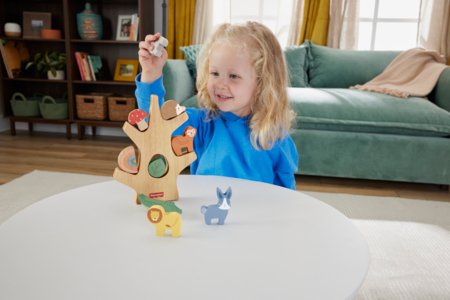 FISHER PRICE puidust tasakaalupuu, HXT87 