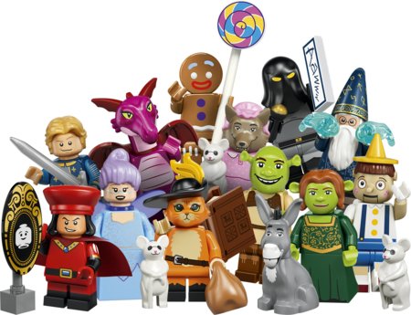 71053 LEGO® Minifiguurid Shreki sari 