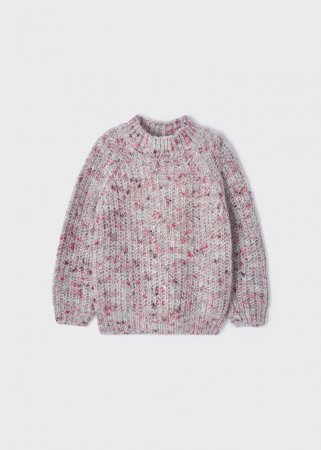 MAYORAL kampsun 6H, natural/raspberry, 110 cm, 4307-88 4307-88 6