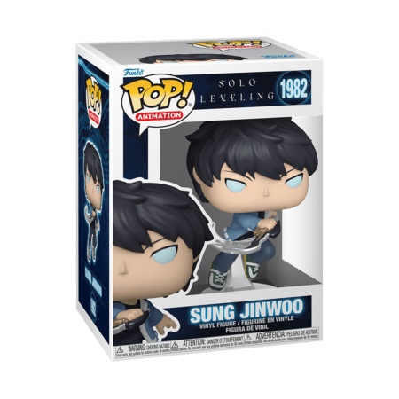 FUNKO POP! vinila figūriņa: Solo Levelling - Sung Jin-woo with Chase, 86843 