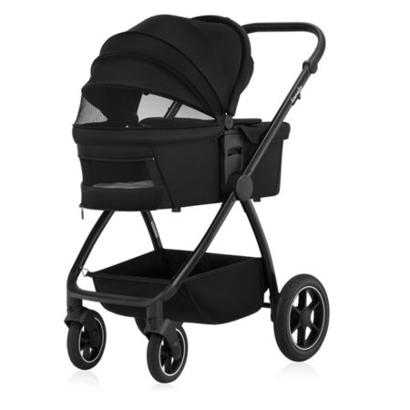 LIONELO universaalne käru MERIL 3in1, Black onyx 