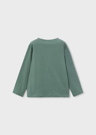 MAYORAL pikkade varrukatega t-särk, green, 3.084-20, cm 