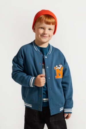 COCCODRILLO pullover with zipper ACADEMY BOY KIDS, sinine, ZC4132601ABK-014-092, 92 cm 