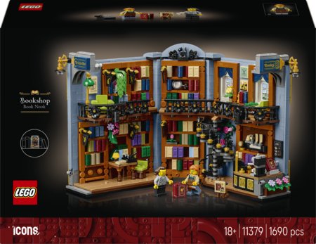 11379 LEGO® Icons Raamatupood: Raamatutugi 