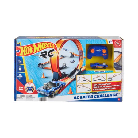 HOT WHEELS rajakomplekt kaugjuhitava autoga, HXX45