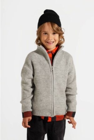 COCCODRILLO cardigan ACADEMY BOY KIDS, hall, ZC4172202ABK-019-122, 122 cm 