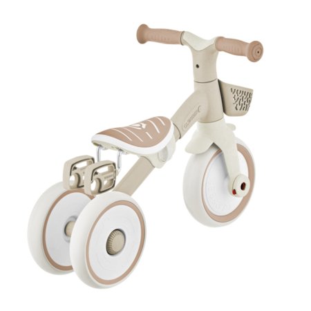 GLOBBER õppekolmerattaline Learning Trike 2in1 Plus, kookospähkli, 737-466 