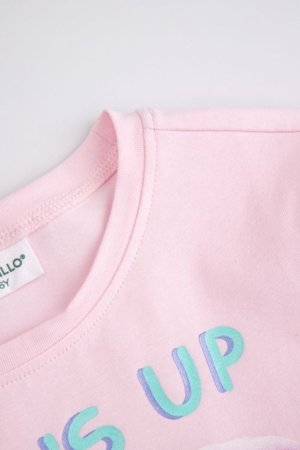 COCCODRILLO lühikeste varrukatega t-särk, roosad, WC6143208VGB-007-110, 110 suurus 