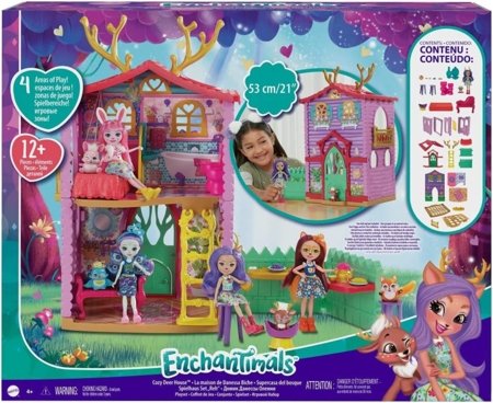 ENCHANTIMALS Hirvemaja mängukomplekt, FRH50 / HFC41 