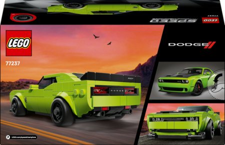 77237 LEGO® Speed Champions Dodge Challenger SRT Hellcat sportauto 