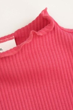 COCCODRILLO short sleeved t-shirt ACADEMY GIRL JUNIOR, roosad, ZC4143201AGJ-007-164, 164 cm 