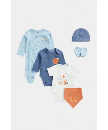 MOTHERCARE 6-osaline komplekt beebile, FB498  