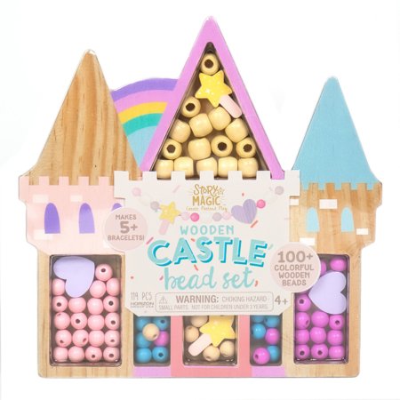 STORY MAGIC loovkomplekt Puidust lossihelmed, 205526 