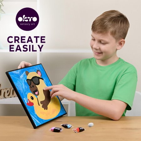 OKTO värvimiskomplekt numbrite järgi saviga Kapibaara, 20047 