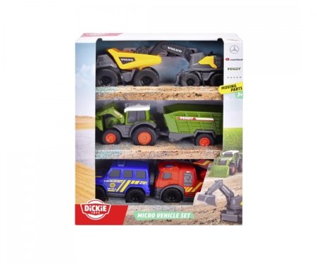 DICKIE TOYS mikroauto komplekt, 203742016 
