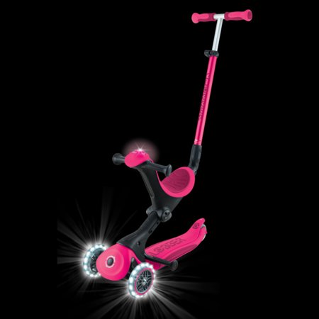 GLOBBER tõukeratas Go Up Deluxe Lights, fuksia, 748-610 