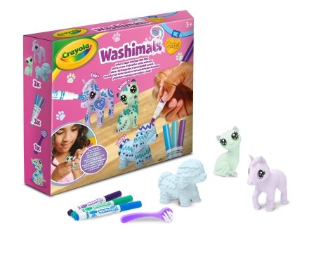 CRAYOLA loovuskomplekt Washimals Pastel Pets, 74-7511 