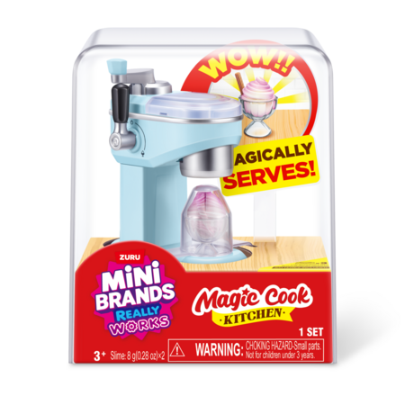 MINI BRANDS miniatuuride komplekt Magic Cook Kitchen, 1. seeria, assortii., 77789UQ1 